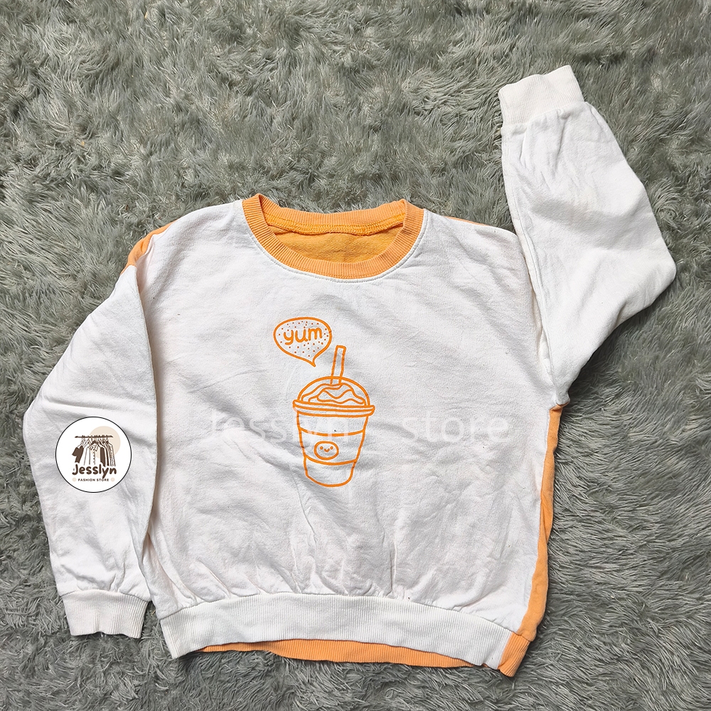 Sweater anak usia 5-6 tahun / sweater anak cowok/cewek usia 5-6 tahun / sweater anak model korea usi