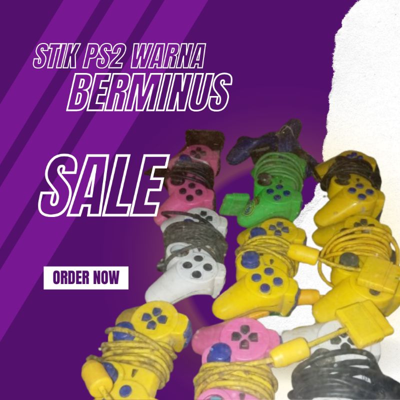 STIK PS2 BERMINUS/RUSAK BERVARIASI