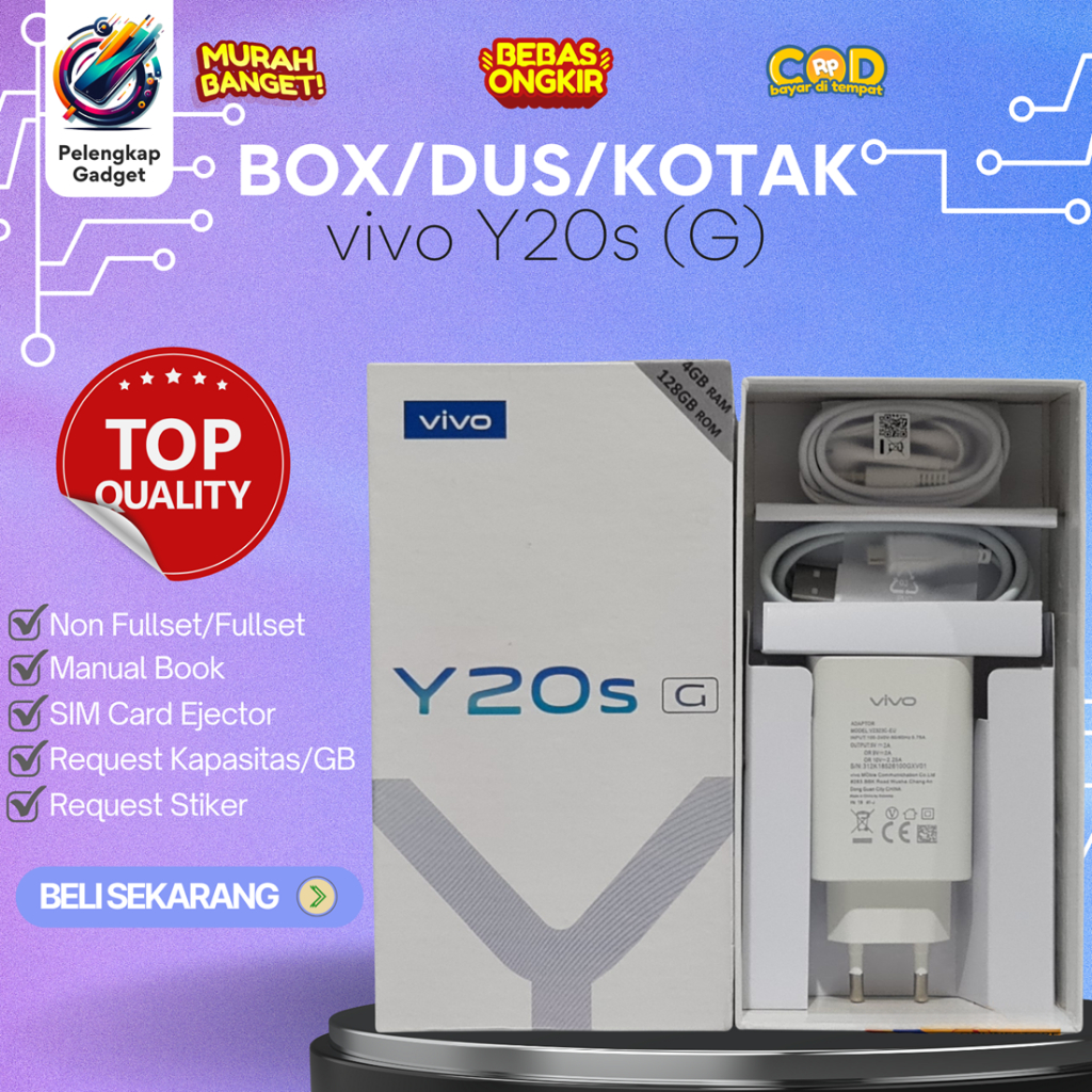 

BOX/DUS/KOTAK vivo Y20s (G)