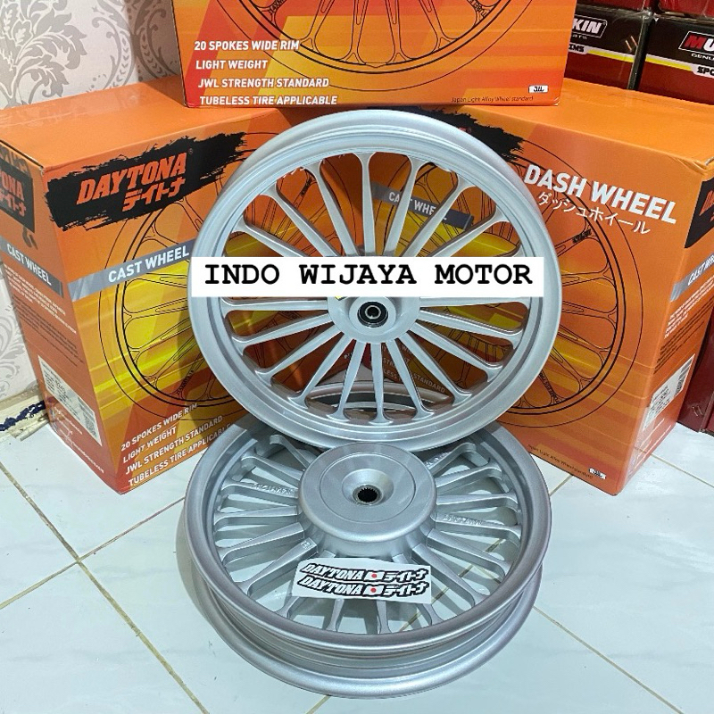 DAYTONA RACING ORIGINAL VELG PALANG 20 185x14 & 215x14 VARIO 110 125 150 160 CBS BEAT SCOOPY GENIO S
