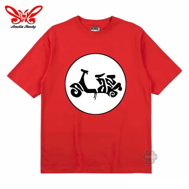 Kaos Slank Scooter Love - Tshirt Slank - Kaos Slank Original Slankers - Kaos Distro Pria Wanita Leng