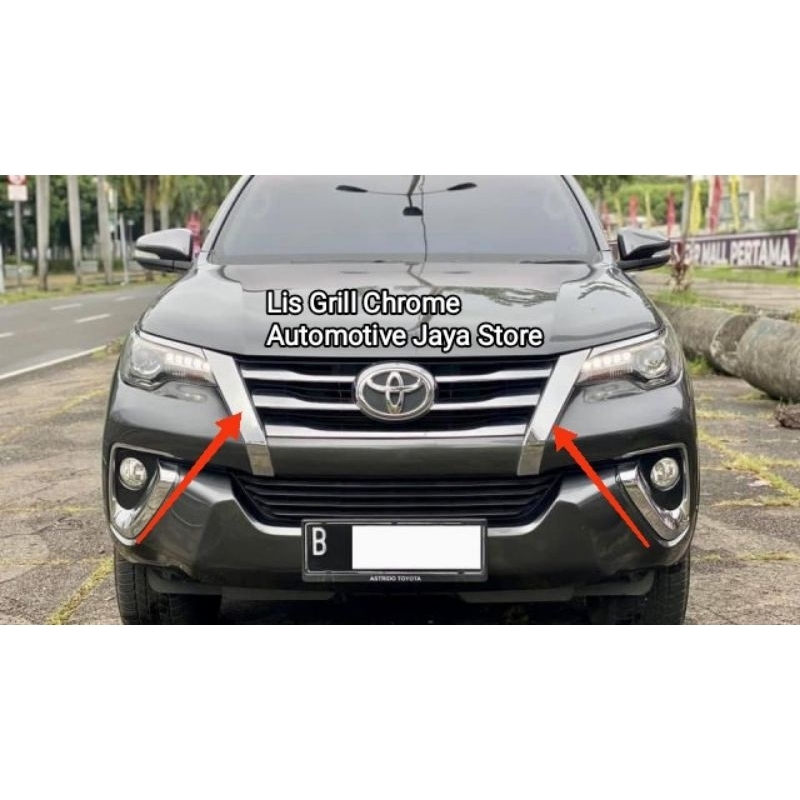 Lis / List / Grille / Grill Chrome Fortuner Vrz Original