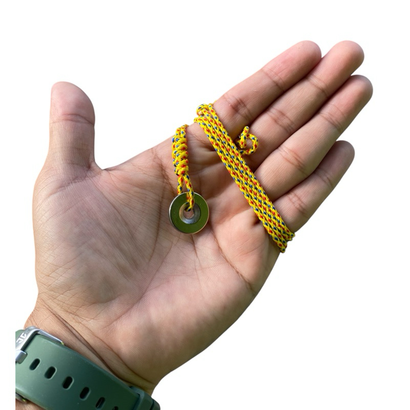 kalung magnet ketapel untuk menempel biji besi ketapel
