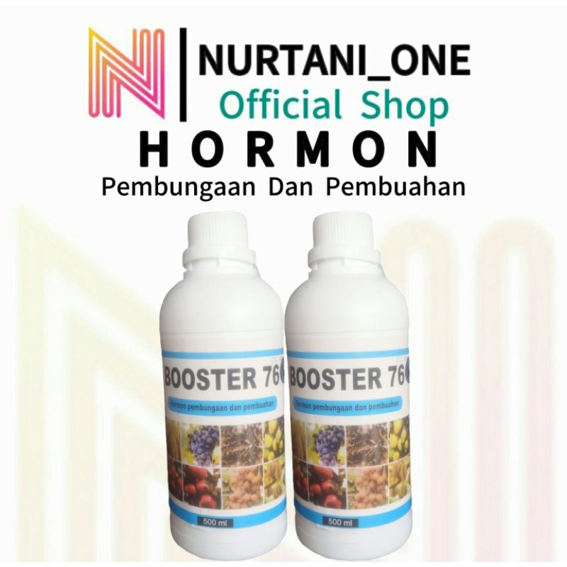 Hormon Pembungaan Dan Pembuahan Tanaman BOOSTER 76 kemasan 500.ml Asli 100%