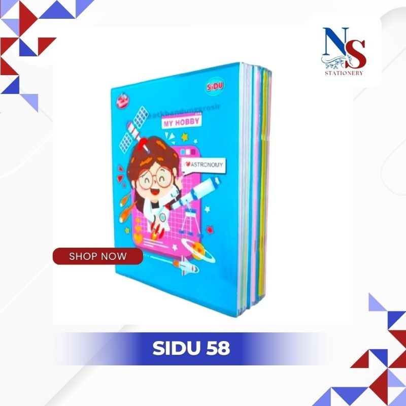 

Buku sidu 58 lembar 1 pak isi 10 buku