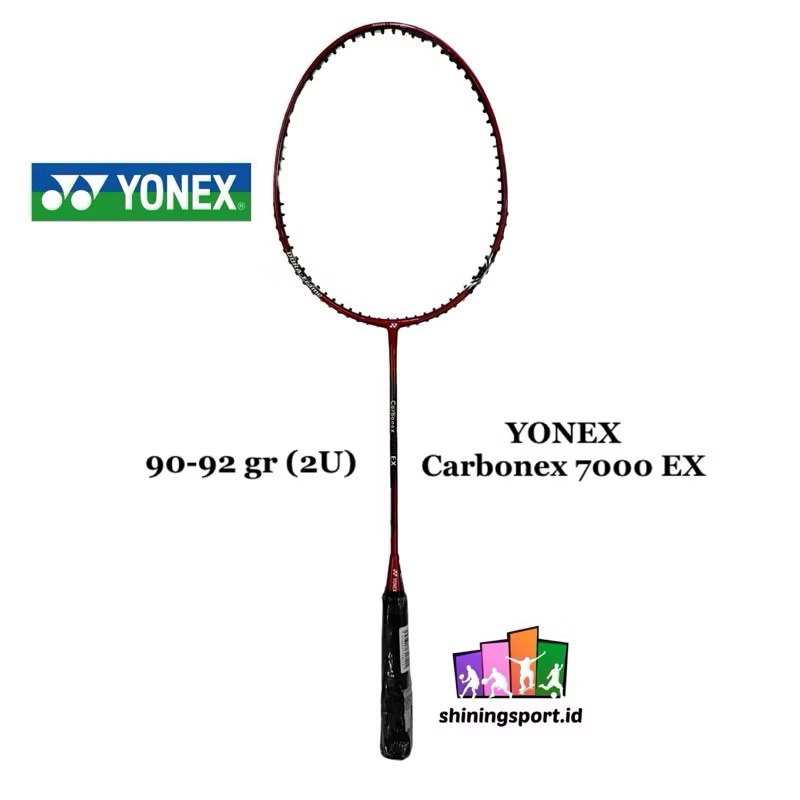 Raket Badminton Yonex Carbonex 7000 EX (+ Free Towel Grip 2 pcs)