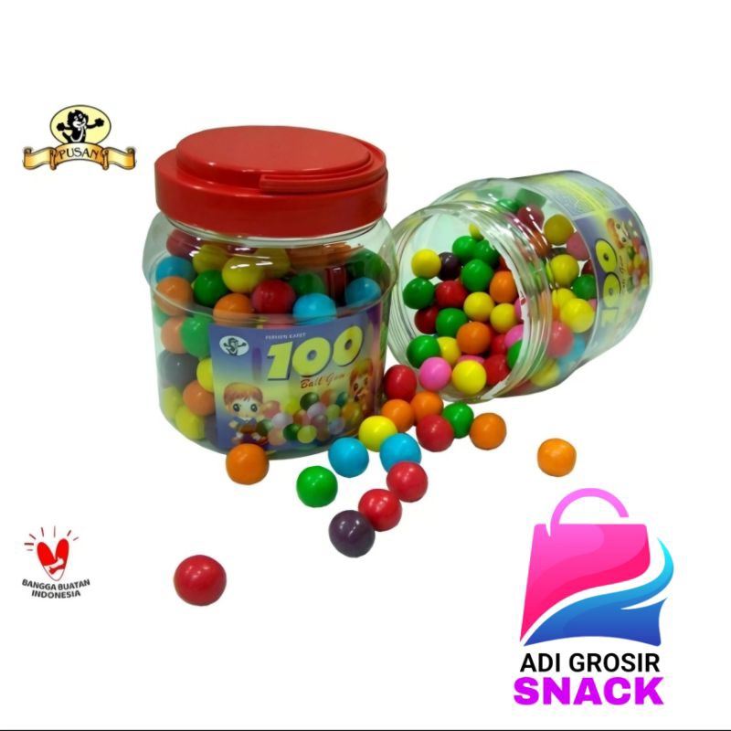 

100 BG Bull Gum Tutty Fruity Isi 125 pcs