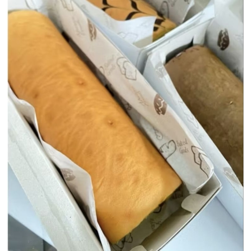 

Bolu Gulung, rasa coklat original, strawbery