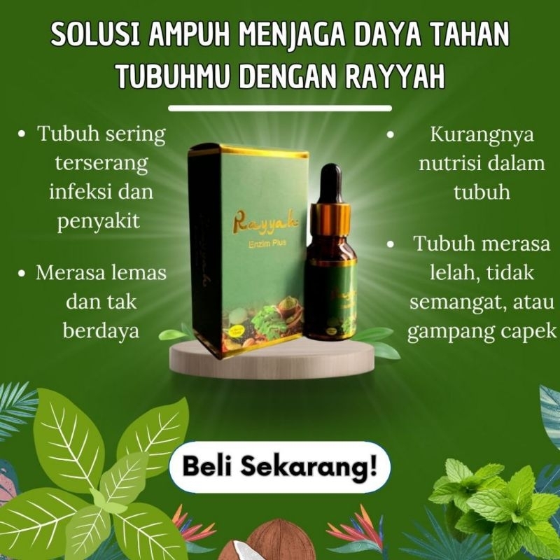 HERBAL RAYYAH ENZIM PLUS / RAYYAH ENZYM JKS88