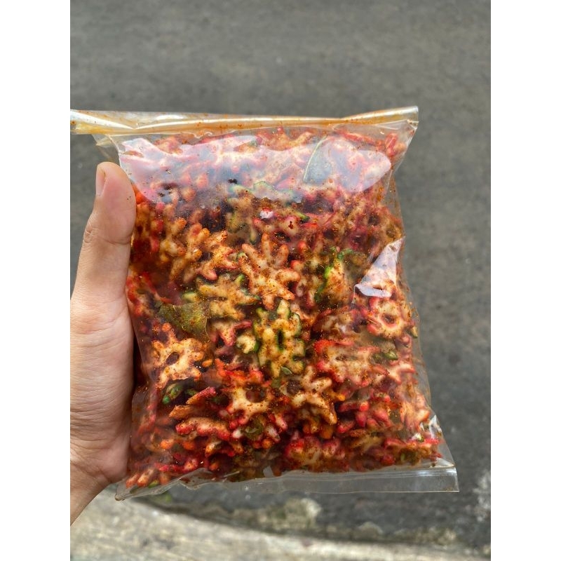 

seblak kering bentuk bintang