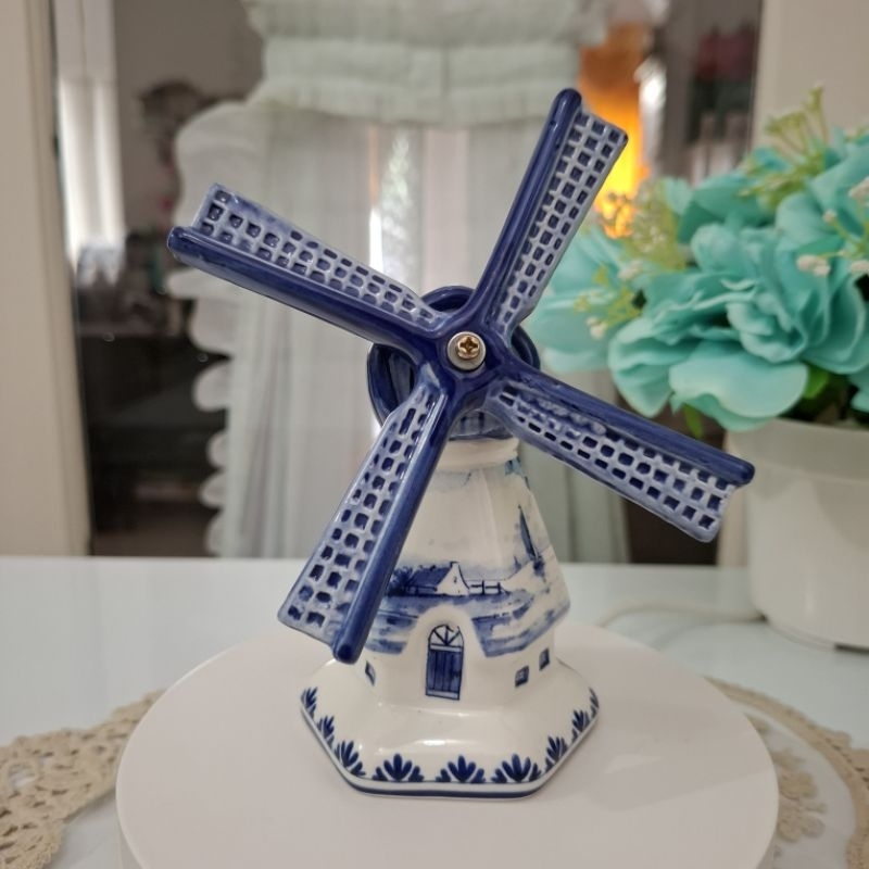 Kincir Delft Blue Hexagon Small