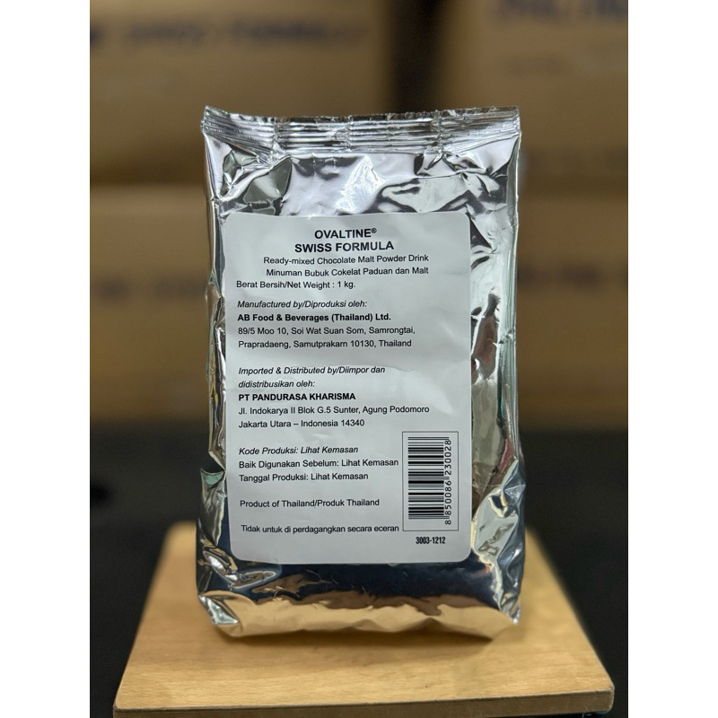

ovaltine formula swiss 1kg / Ovaltine Classic Susu Bubuk Coklat 900g
