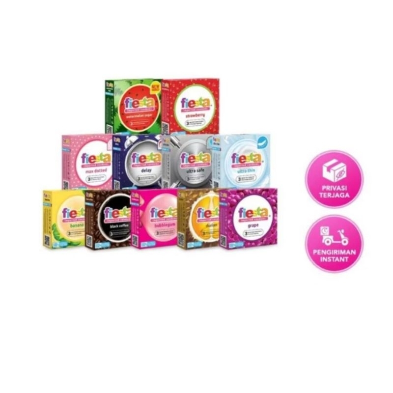 kondom fiesta berbagai macam rasa