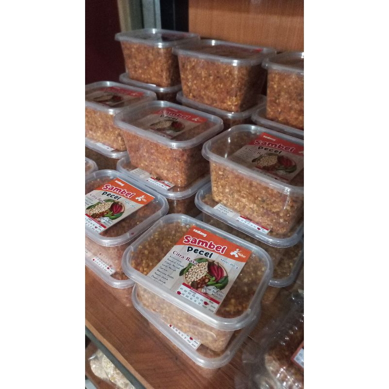 

Sambel pecel khas madiun 200gr