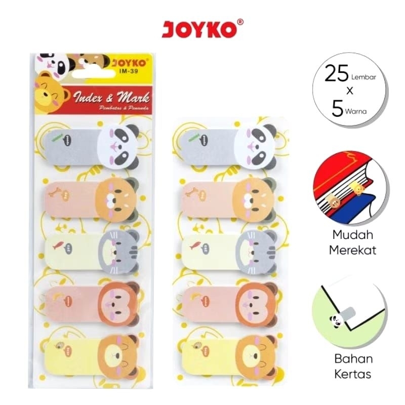 

BK Sticky Notes / Pembatas Buku Karakter JOYKO IM-39