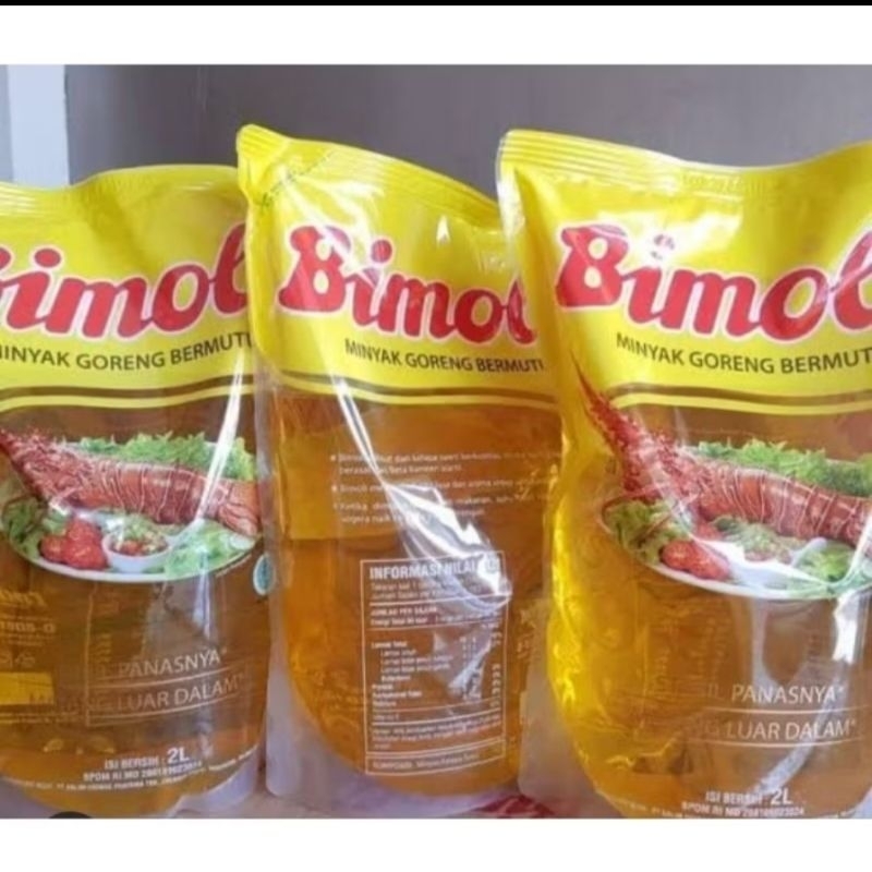 Minyak goreng Bimoli 2 liter 1 dus isi 6