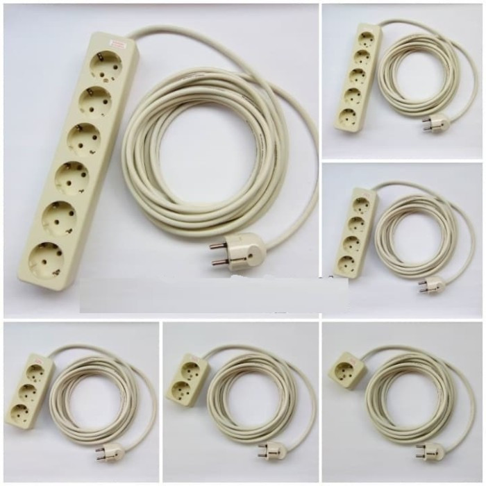 Stop Kontak Uticon Variasi (pilihan) Kabel Eterna 3 Meter/ Stop Kontak Rakitan