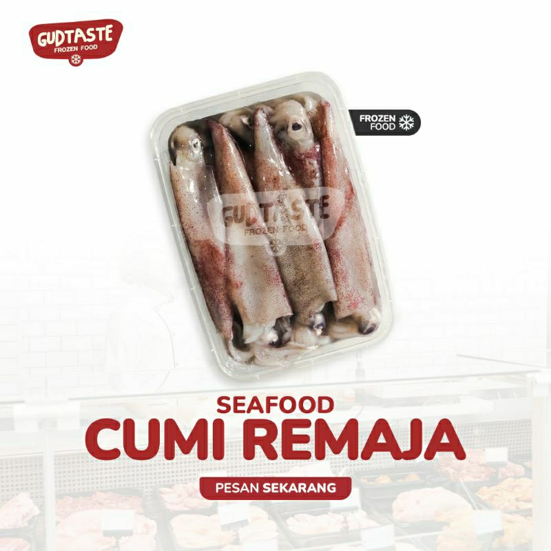 

Cumi Remaja - Squid 500 Gram - Cumi Lokal - Cumi Cantik - Seafood - Jual Cumi - Surabaya