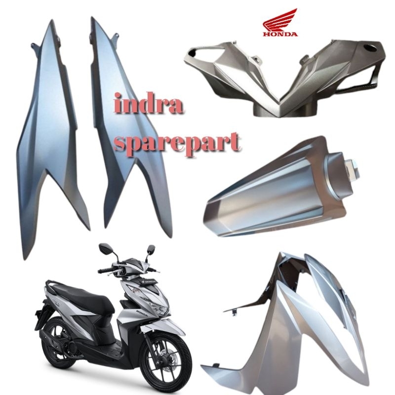 Cover Full Body Halus Beat LED Deluxe 2020 2021 2022 2023 Warna Silver