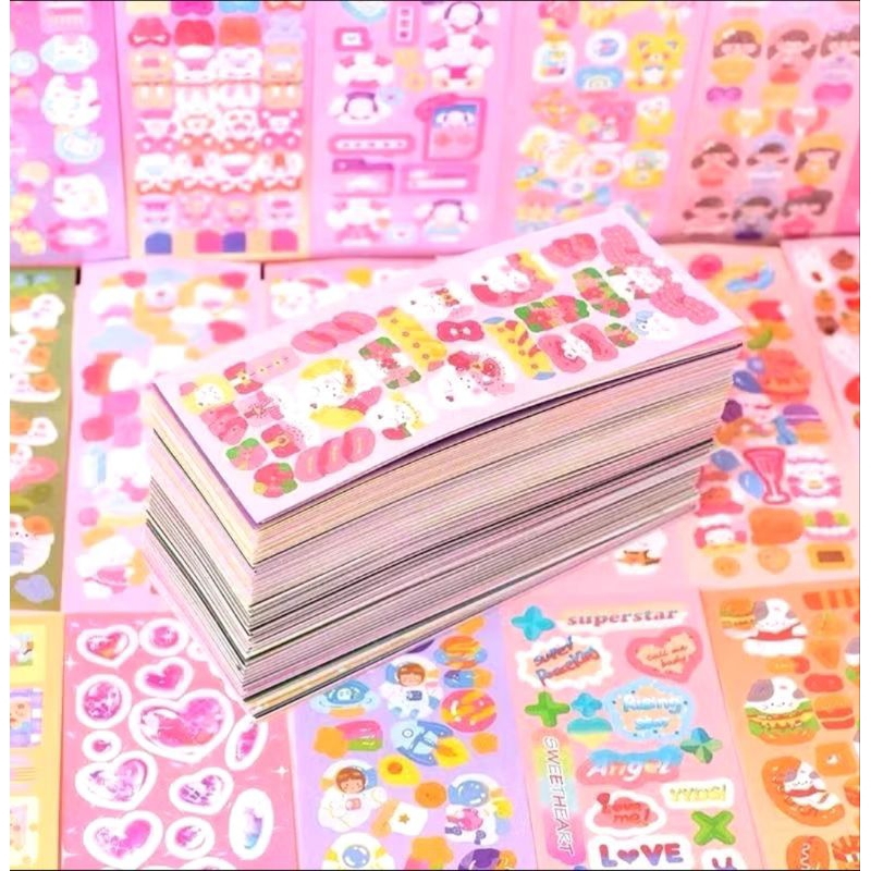 

Hadiah 1 pcs Sticker Glitter