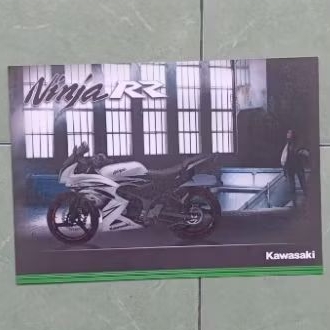 brosur iklan motor KAWASAKI NINJA RR