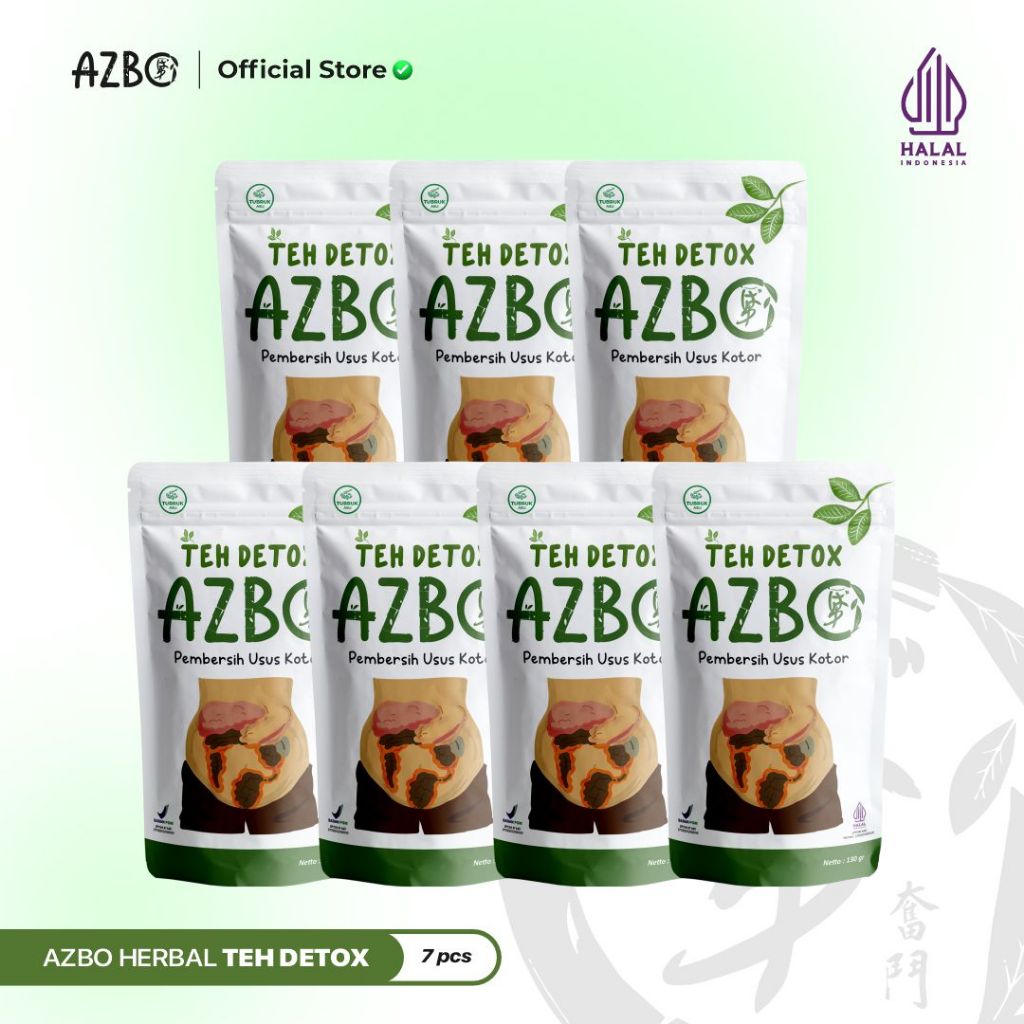 AZBO Teh Detox  - Isi [7 Pcs Teh Detox]
