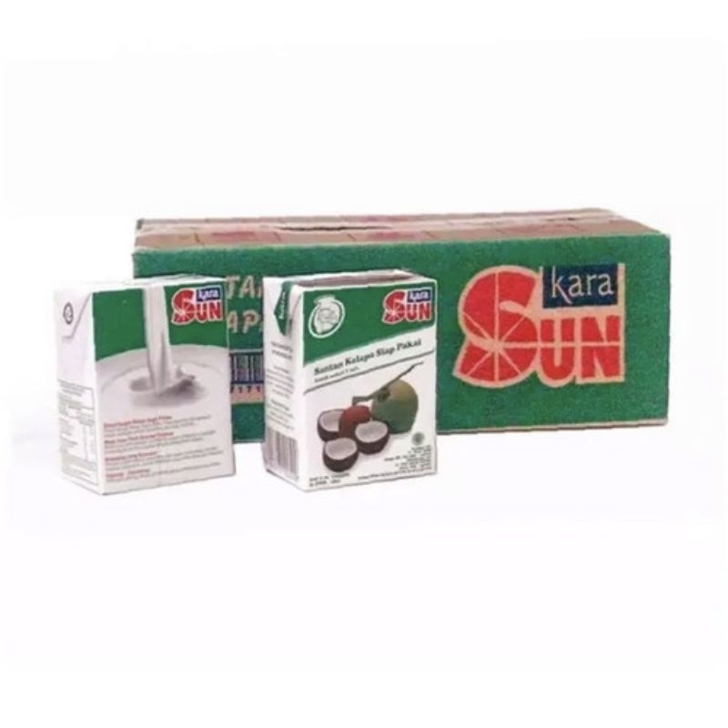 

kara sun 200 ml 1 dus isi 12 pak