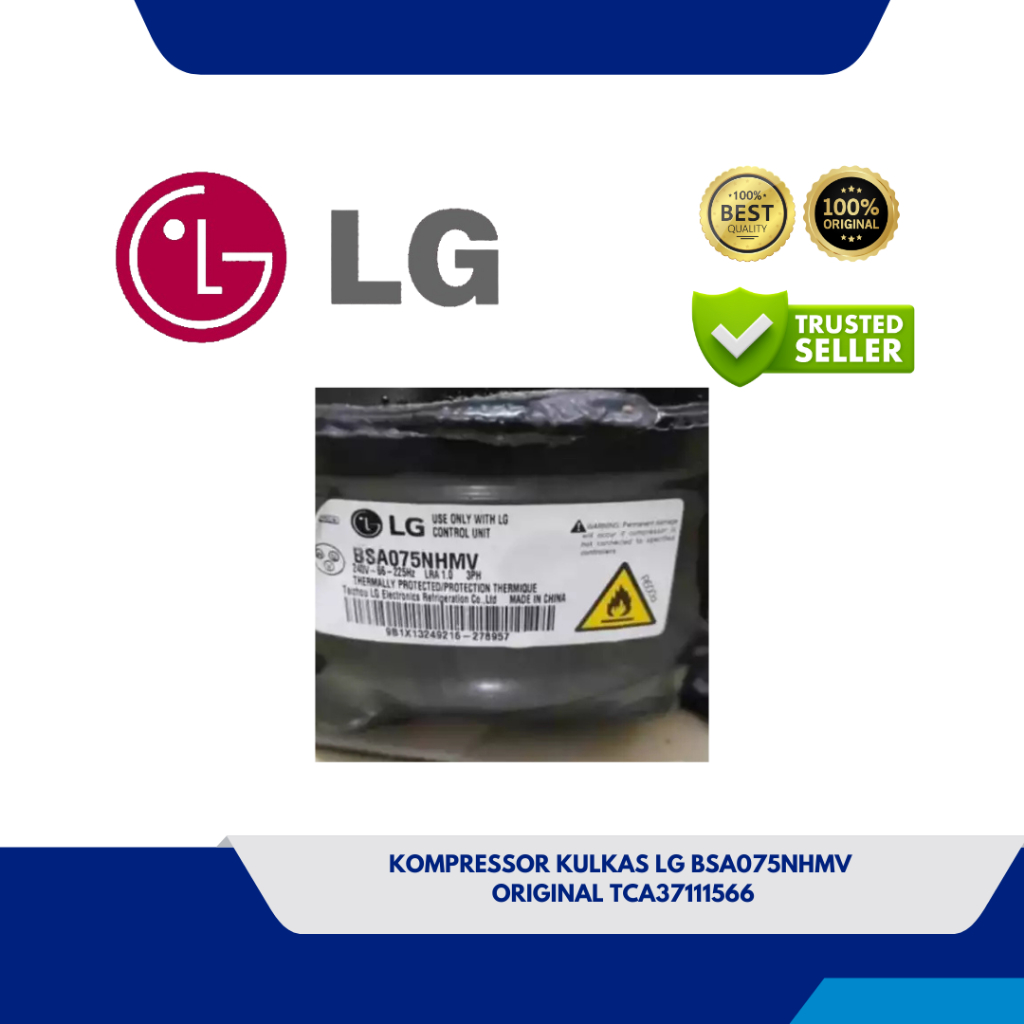 KOMPRESSOR KULKAS LG BSA075NHMV ORIGINAL TCA37111566