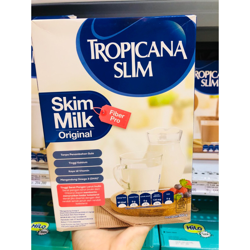 

TROPICANASLIM SKIM MILK ORIGINAL 500 gr