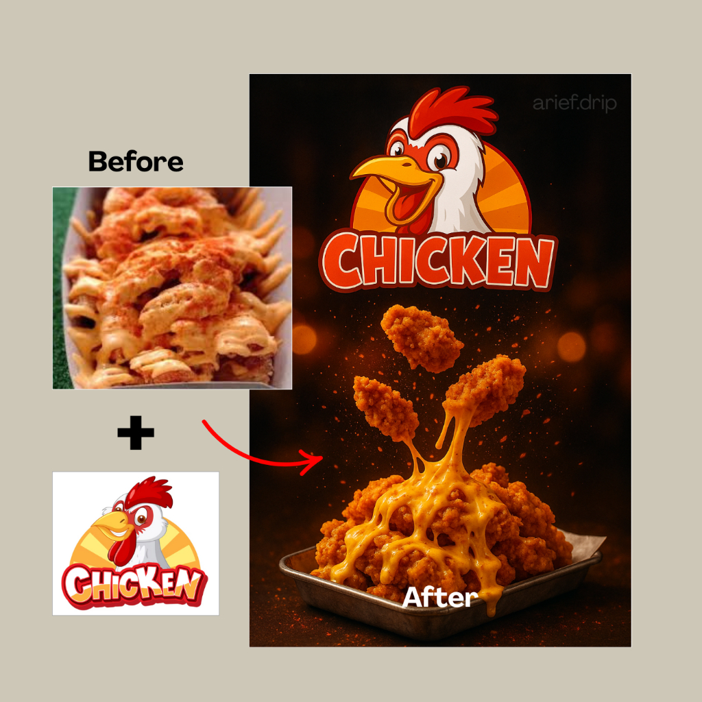 Jasa Edit Foto Menu GoFood / GrabFood Biar Lebih Menjual & Estetik