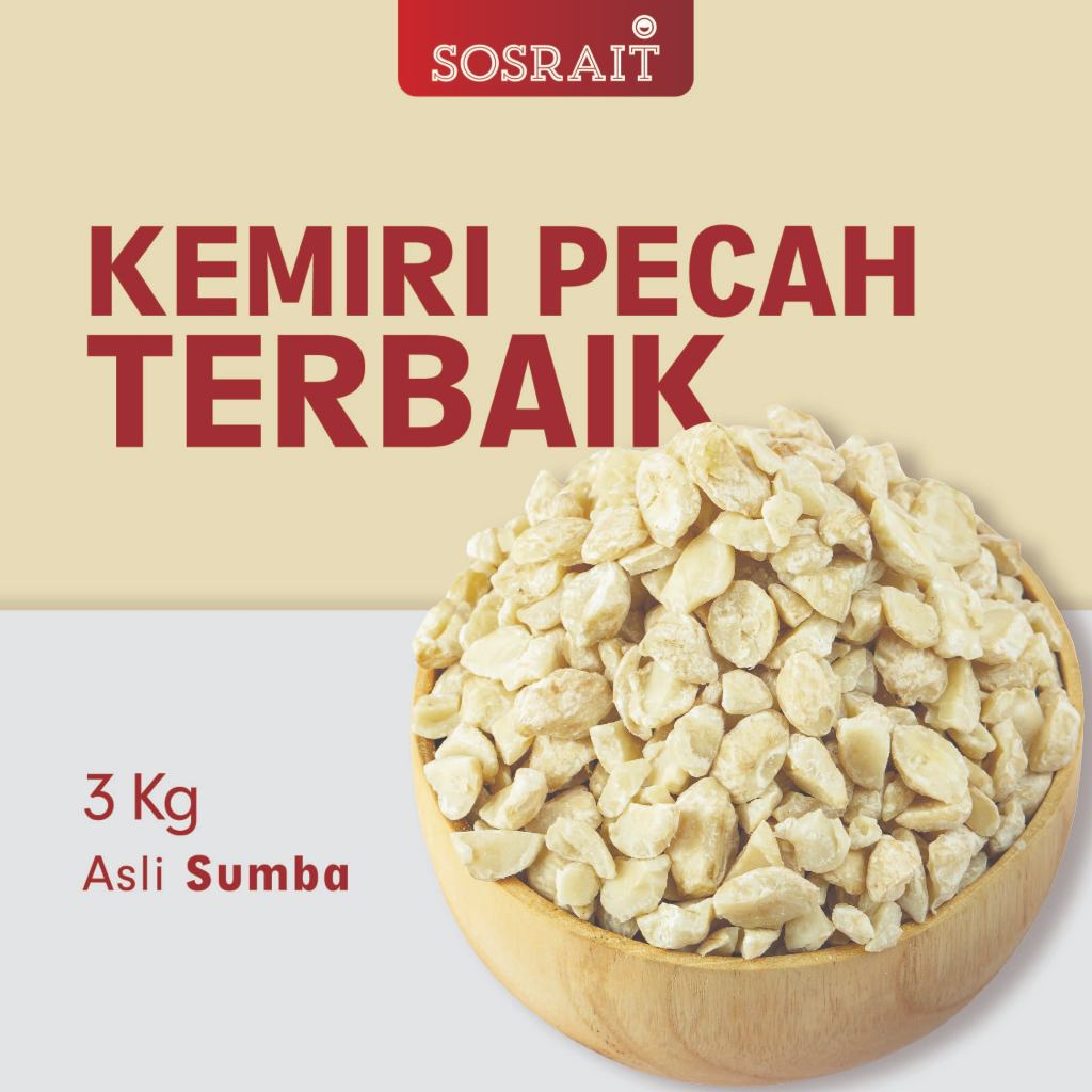 

Sosrait Kemiri Pecah Banyak Sumba 3Kg