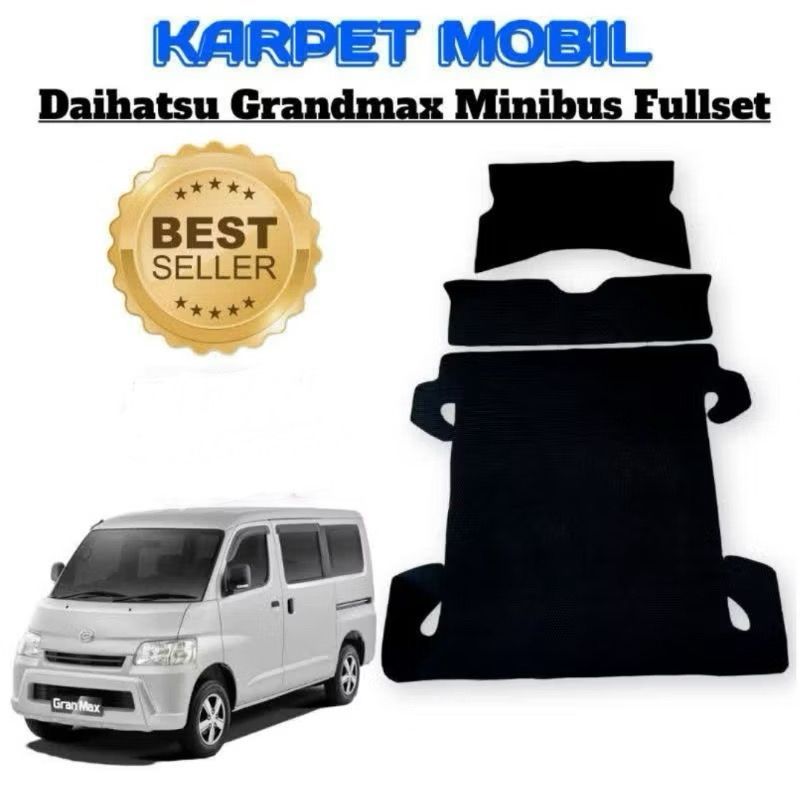 Karpet Mobil Daihatsu Grand Max Minibus Fullset