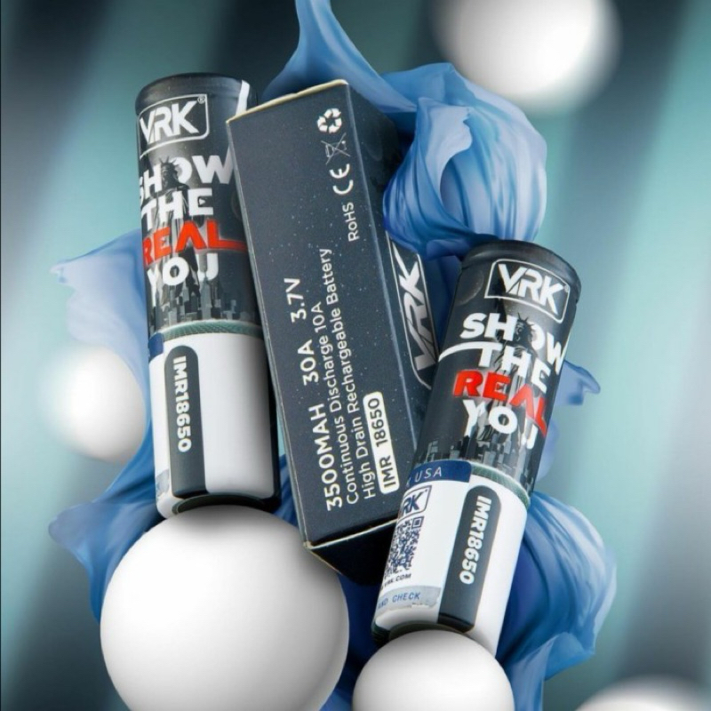 VRK 3500mah 30A 18650 Battery by VRK USA - Authentic