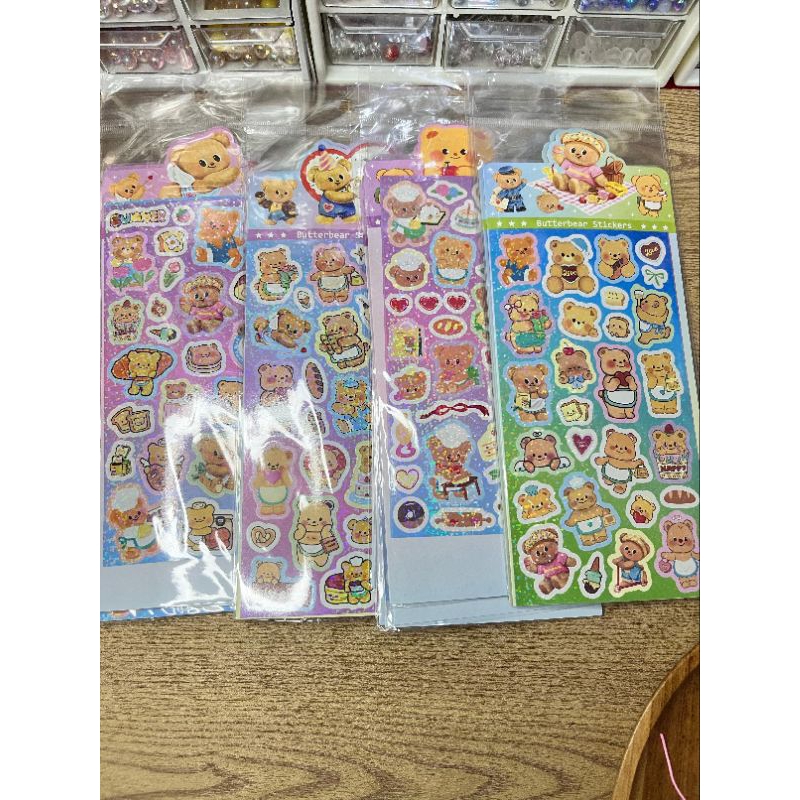 

stiker sanrio dan bear