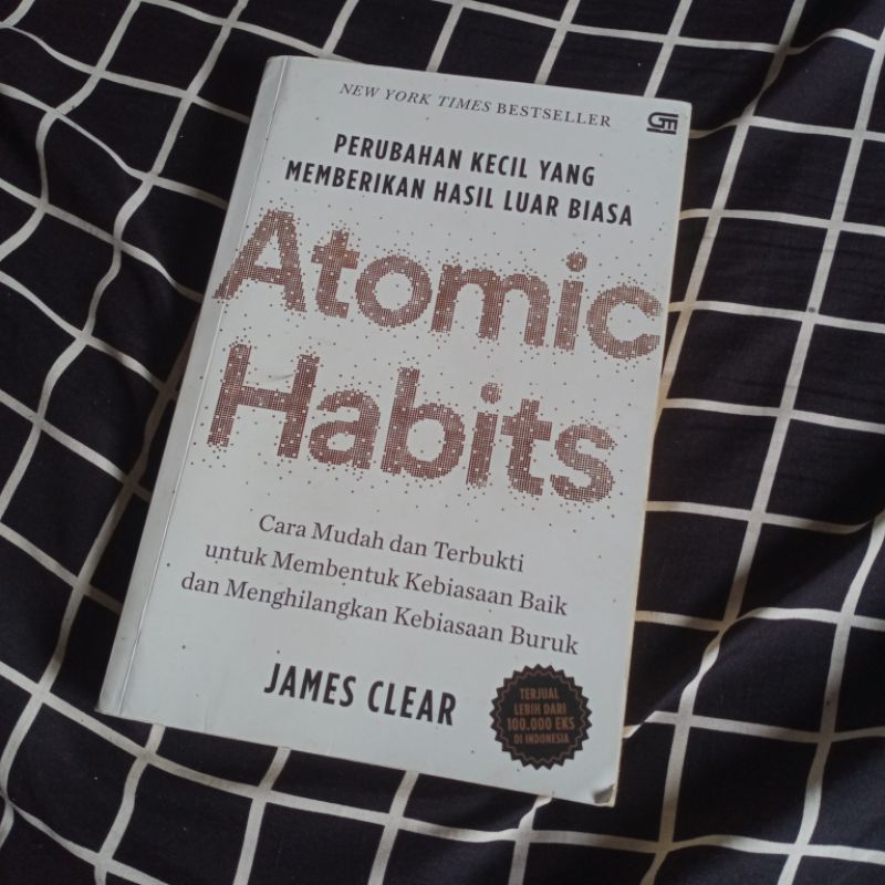 buku self improvement atomic habits james clear preloved ori