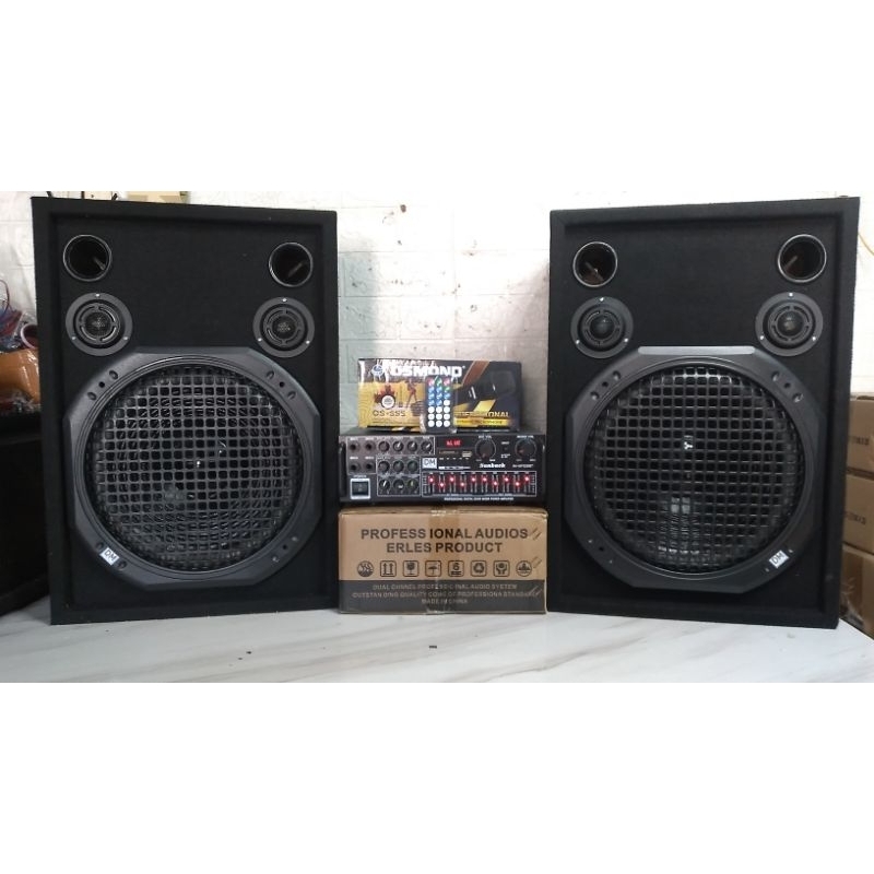 Audio System Amplifier Karaoke Bluetooth 12Inch Wofer Subwoofer ACR Pro