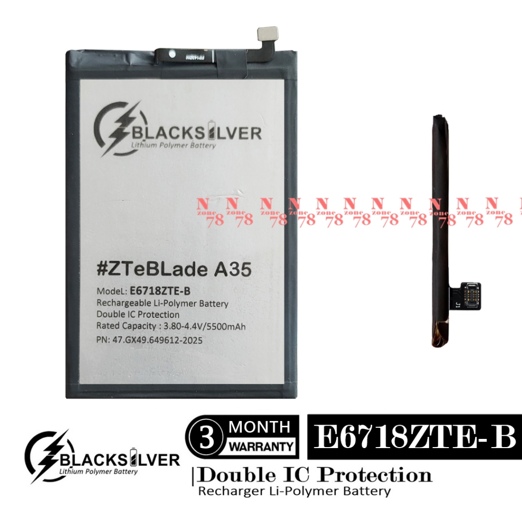 Baterai ZTE Blade A35 e6718zte-b Double IC Protection