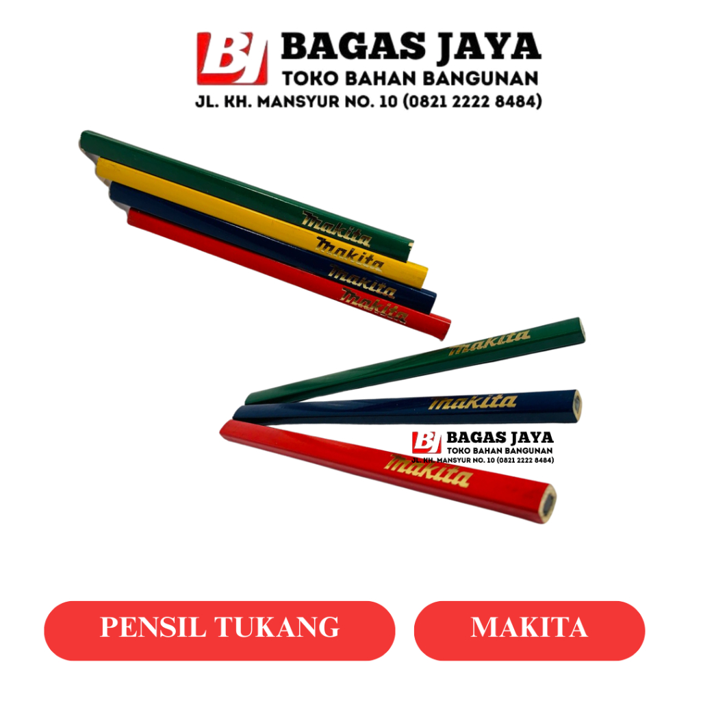

Pensil Tukang / Pensil Kayu / Pensil Tukang Bangunan - MAKITA