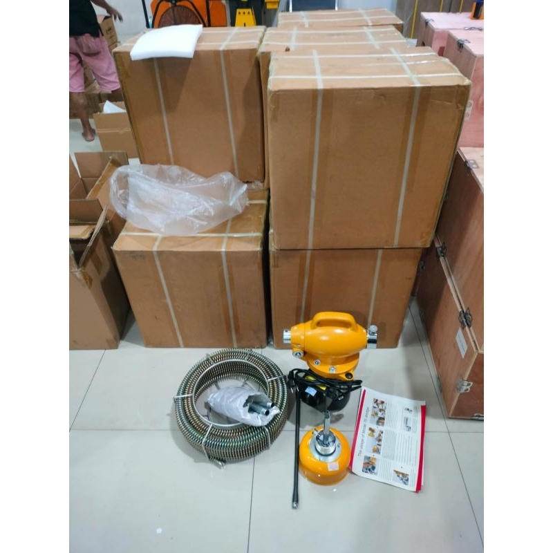 Electric Drain Cleaner machine mesin pembersih pipa air mampet