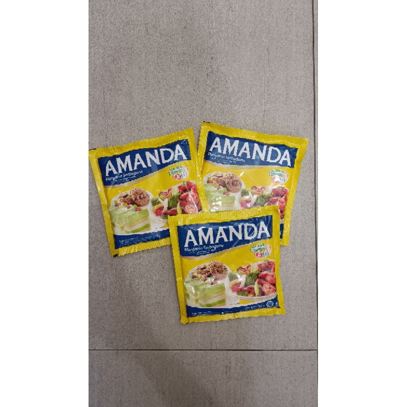 

Amanda Margarine Sachet (200gr)
