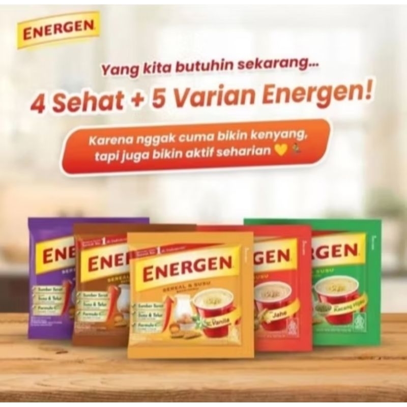 

ENERGEN SEREAL per 10 sachet