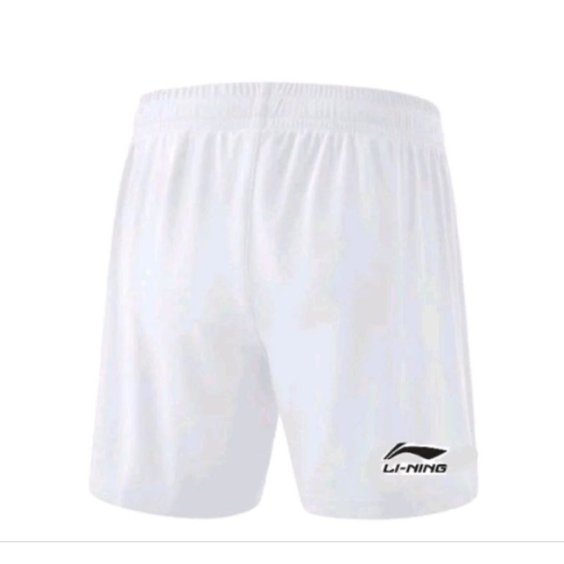 CELANA PENDEK PUTIH OLAHRAGA CELANA PENDEK UNISEKS CELANA PENDEK OLAHRAGA FUTSALL, VOLLY,JOGGING CEL
