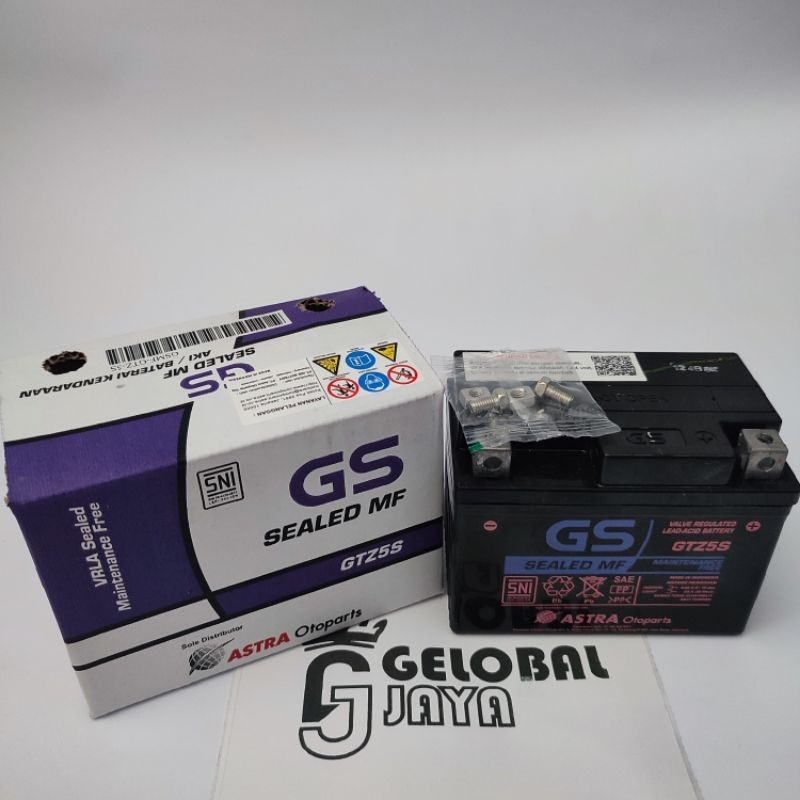 GS GTZ5S Aki motor kering gs astra gtz5s