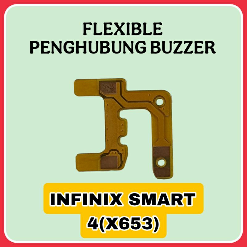 flexible penghubung buzzer speaker bawah infinix smart 4 X653