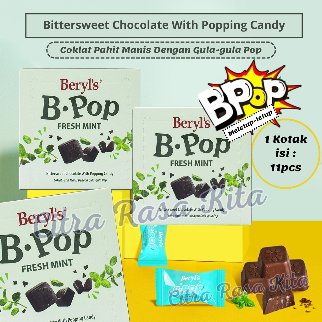 

bGF Beryls Classic Tiramisu Almond Milk Chocolate, White Chocolate & Green Tea Chocolate 65gr