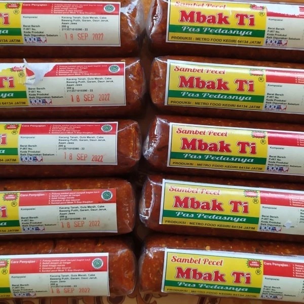 

Sambel Pecel Tradisional Mbak Ti 700gr Pedasnya Nagih Oleh-Oleh Khas Kediri Top Quality