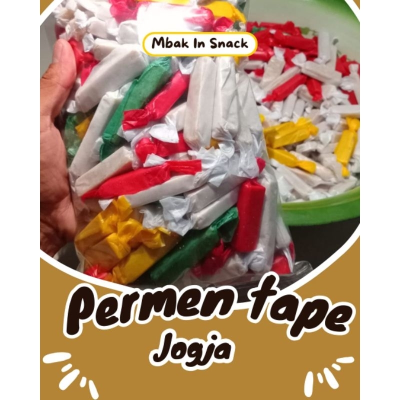 

Permen Tape Manis Legit/Suwar suwir/Jajanan jadul 1kg