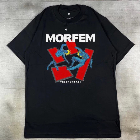 Tshirt Morfem - Teleportasi Kaos Band Morfem