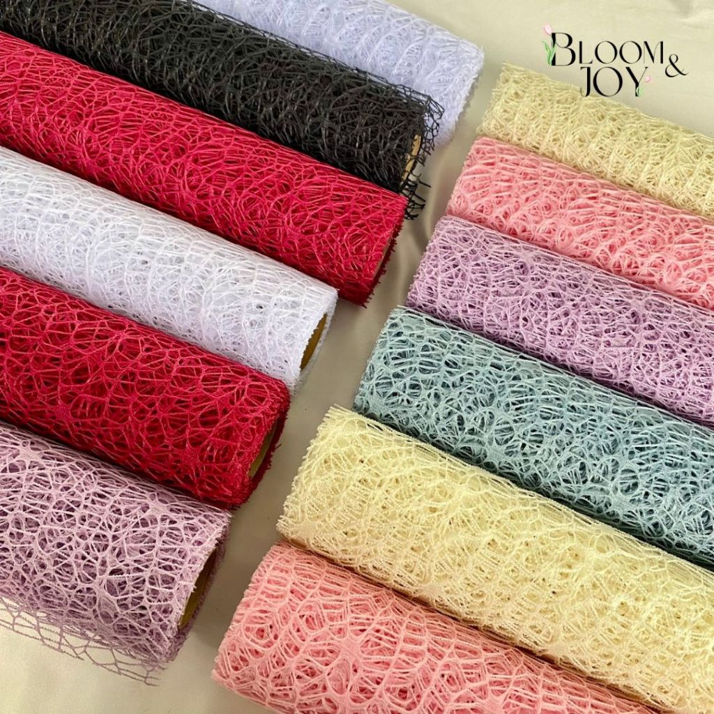 

[1 LEMBAR] KOREAN JARING LEMBARAN KERTAS BUNGA FLOWER WRAP/ KERTAS BUKET PEMBUNGKUS BUNGA HAND BOUQUET Korean jaring NET Flower Wrapping Dekorasi Kertas Buket