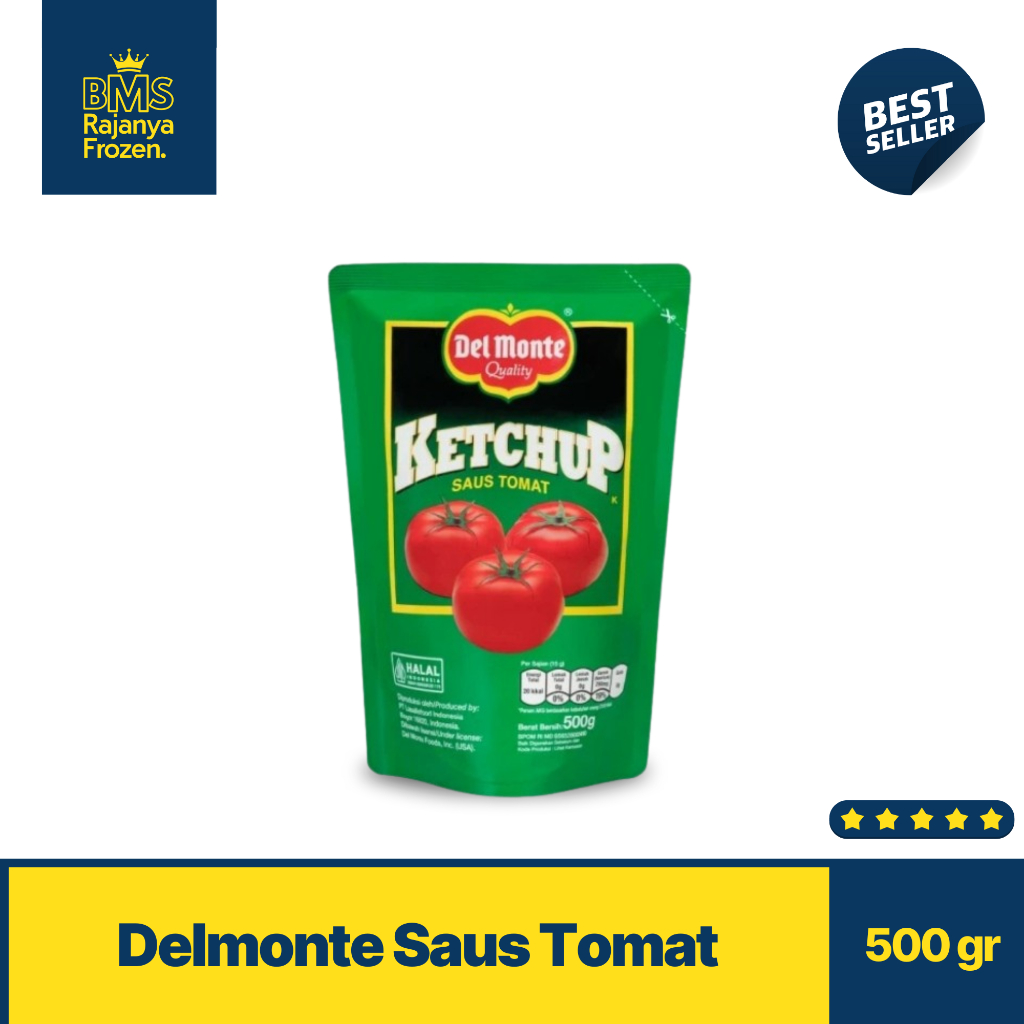 

Delmonte Saus Tomat 500Gr - Tomato Sauce
